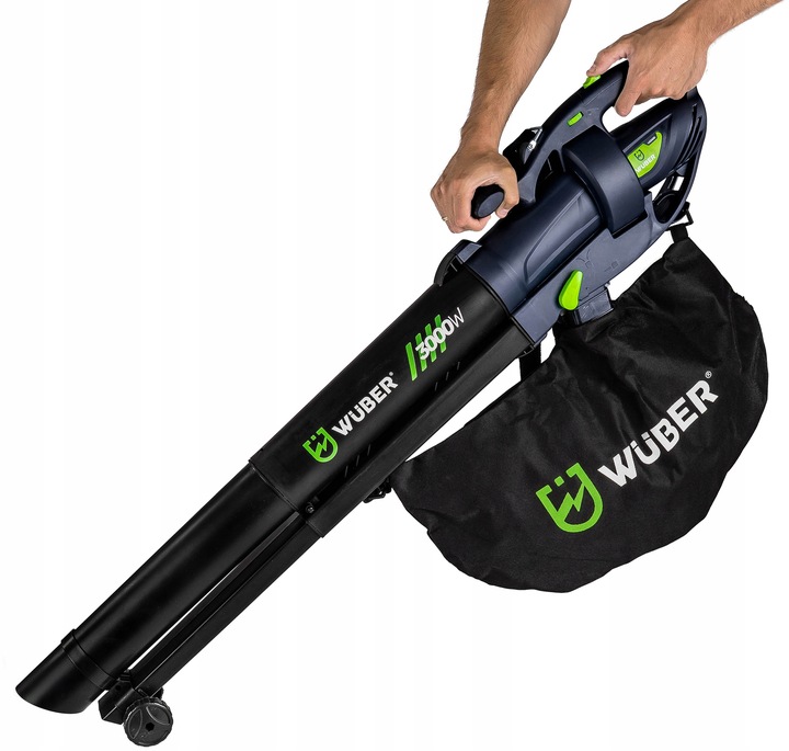 ELEKTRYCZNA DMUCHAWA OGRODOWA 35L DO LIŚCI 3000W ROZDRABNIACZ