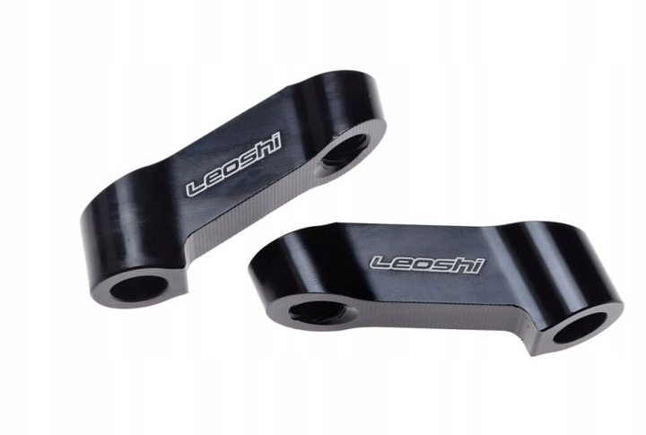 Poszerzenie Przedłużenie Adapter Dystans Lusterek Czarny M10 Prawy + Prawy