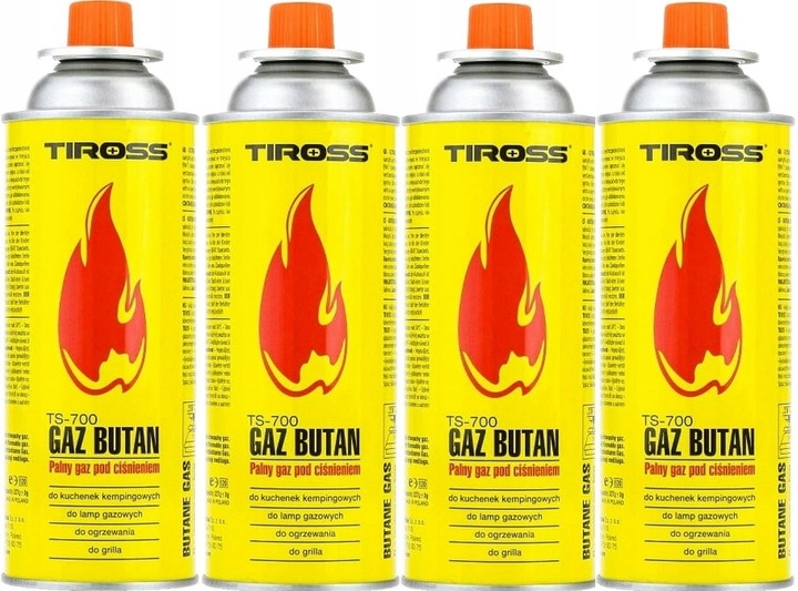 YATO PALNIK GAZOWY PIEZO 360° ZŁĄCZE EN417 + 4 KARTUSZE GAZOWE 400ML