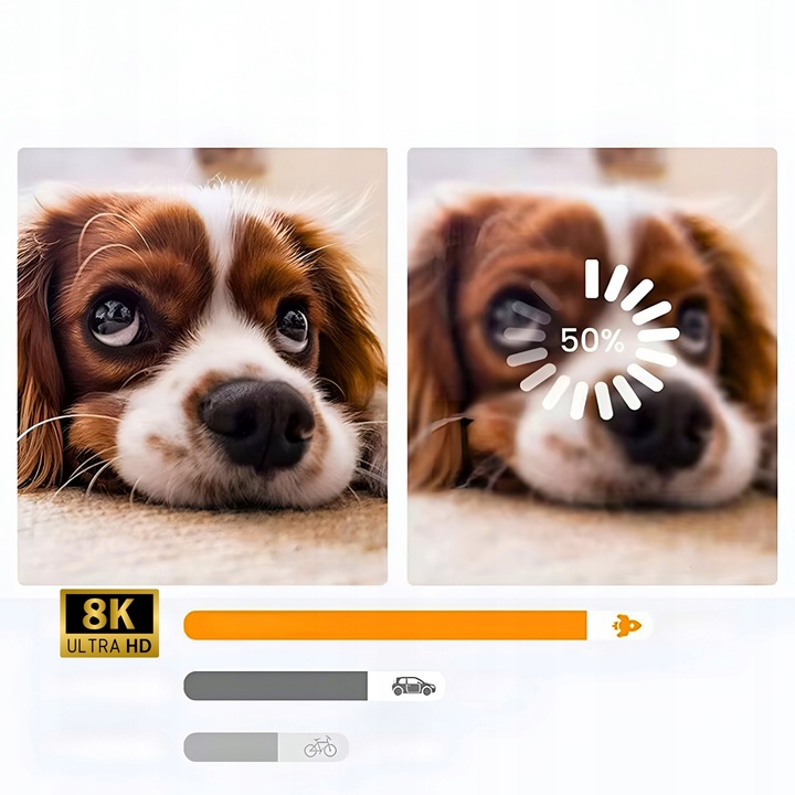 KABEL HDMI 2.1 8K 60Hz / 4K 120Hz UHD HDR eARC VRR 48Gbps SPEED