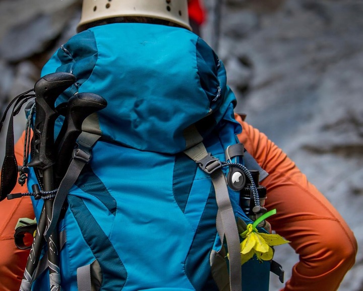 ETUI ZE STALOWĄ LINKĄ DO APPLE AIRTAG BRELOK CASE NA LOKALIZATOR -