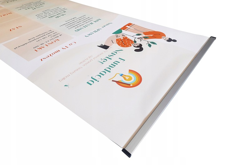 ROLL-UP ROLLUP 100x200 reklama STANDARD FRONTLIT