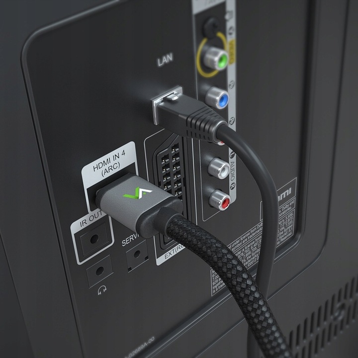 KABEL PRZEWÓD HDMI 2.0 HIGH SPEED 48bit TV PC PRO 3D 4K FHD/144Hz