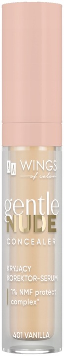 AA WINGS OF COLOR Gentle Nude Korektor 401 Vanilla
