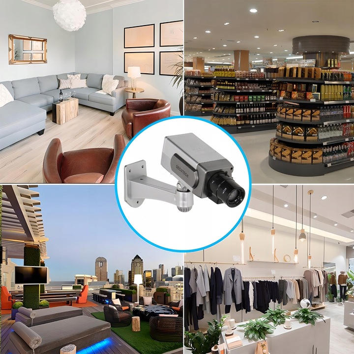 ATRAPA KAMERY KAMERA Z DIODĄ ZEWNĘTRZNA DIODA XXL