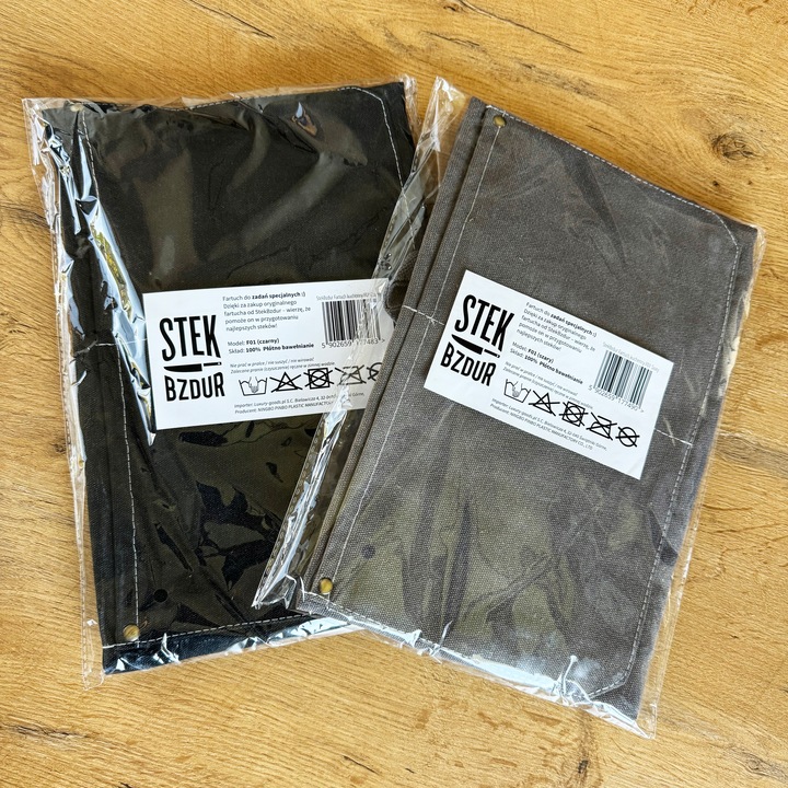 Fartuch Kuchenny StekBzdur Kelnerski Barmański Barberski dla Kucharza