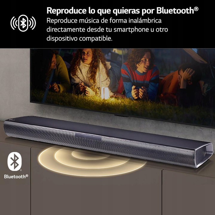 SOUNDBAR LG SQC4R 4.1 BLUETOOTH USB 220W BEZPRZEWODOWE ŁĄCZENIE