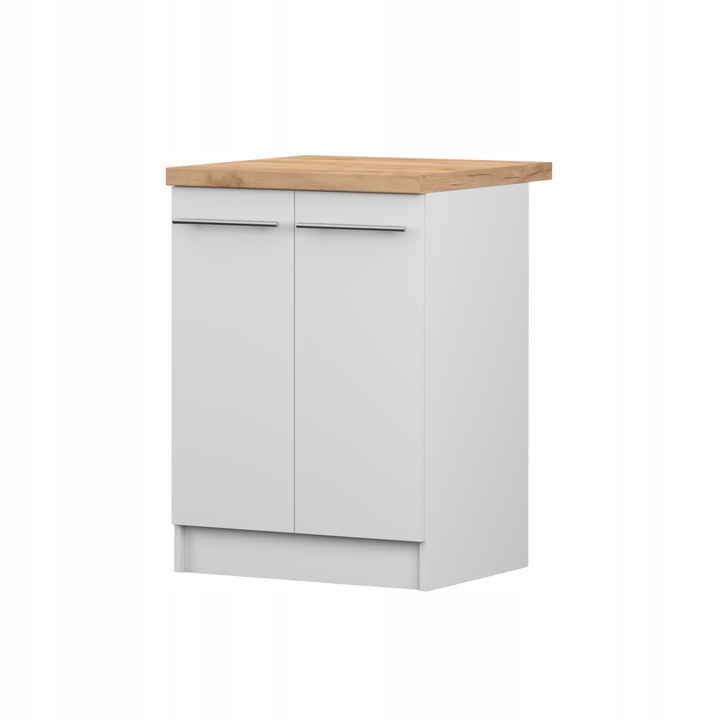 SYSTEM meble kuchenne szafka stojąca INEZ 60 pojemna biała PRODUCENT