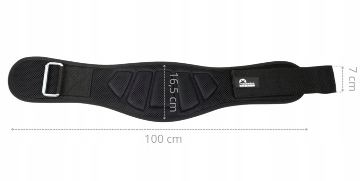 Pas kulturystyczny treningowy Majestic Sport L