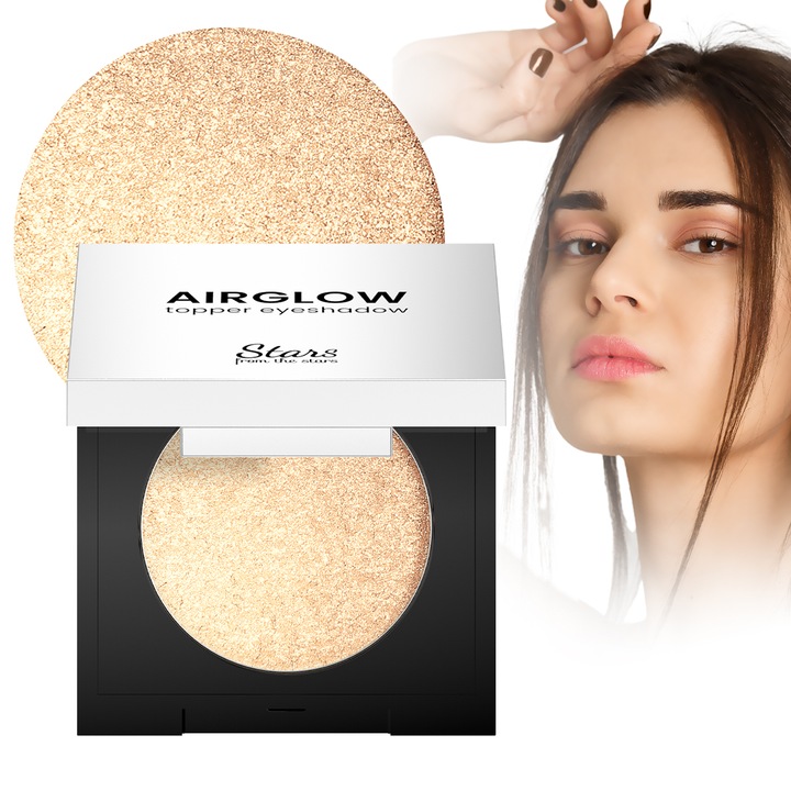 Stars from the stars AIRGLOW TOPPER cień cienie do oczu powiek #01 DAYLIGHT