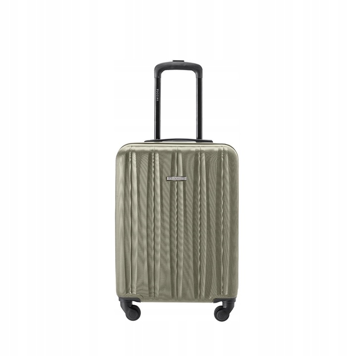 PUCCINI Walizka Kabinowa Podróżna Na Kółkach Do Samolotu Szampan ABS021C 6C