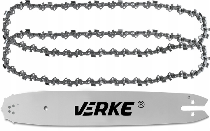 PROWADNICA Z 2 ŁAŃCUCHAMI DO PIŁY PILARKI SPALINOWEJ 14" 35cm 3/8 1,3mm 50T