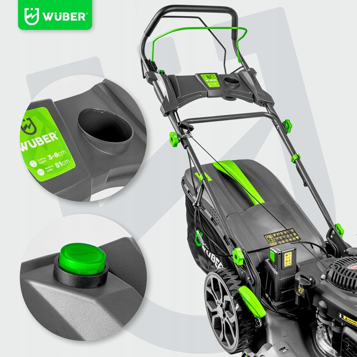 KOSIARKA SPALINOWA DO TRAWY Z NAPĘDEM ROZRUSZNIK MOCNA SILNIK LONCIN +