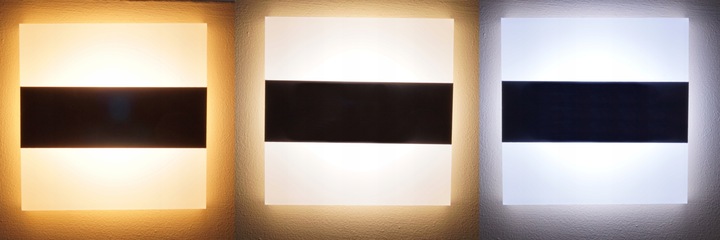 Oświetlenie schodowe oprawa lampka schodowa LED 230V Q31 Złota /