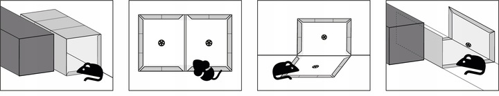 10x BARDZO MOCNY LEP PUŁAPKA KLEJ ŁAPKA NA SZCZURY MYSZY GRYZONIE NO