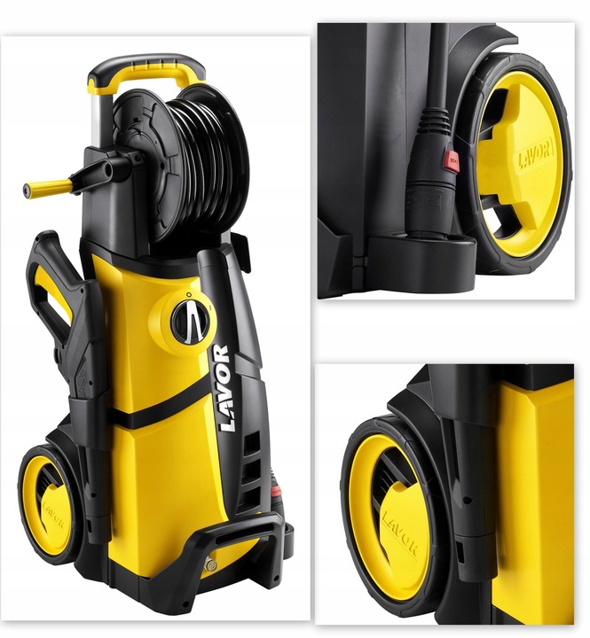 MYJKA CIŚNIENIOWA LVR4 180 BAR 2500W ZESTAW XL