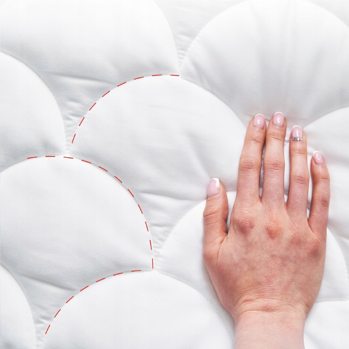 NAKŁADKA NA MATERAC 180x200 TOPPER NAWIERZCHNIOWY