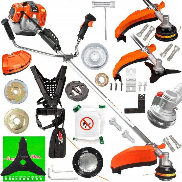 KOSA SPALINOWA WYKASZARKA KOSIARKA PODKASZARKA DEMON RQ 580 TURBO