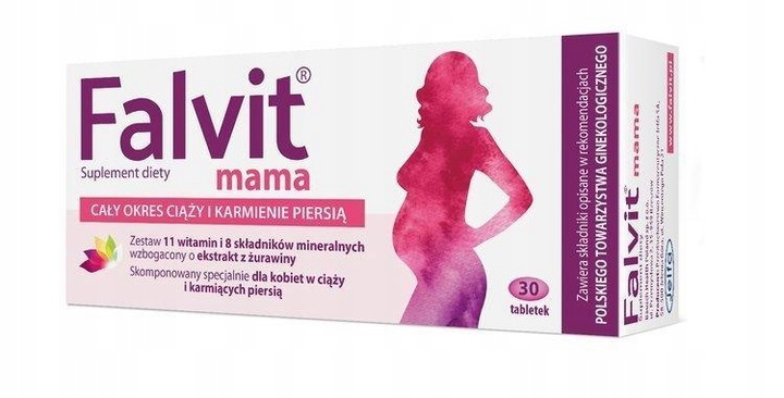 Falvit Mama 30 tabletek dla kobiet w ciąży