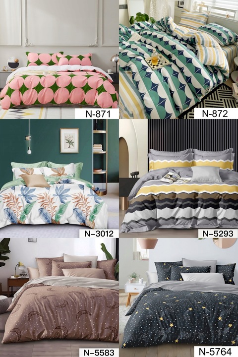 KOMPLET POŚCIEL 160x200 +2 POSZEWKI DWUSTRONNA DUŻO WZORÓW MODNA