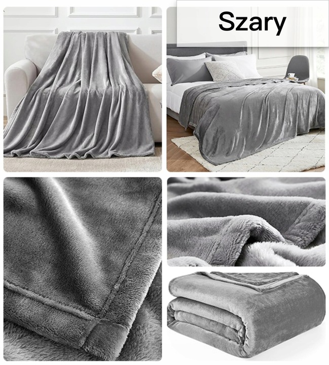 KOC KOCE NARZUTA NA ŁÓŻKO NA KANAPĘ MIKROFIBRA PLED MIĘKKI RÓŻNE