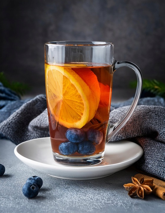 Kubek Alex 400ml ze spodkiem i wieczkiem duży do parzenia herbaty