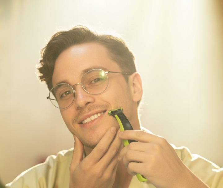 GOLARKA PHILIPS ONE BLADE DO ZAROSTU DWUSTRONNA TRYMER DO GOLENIA