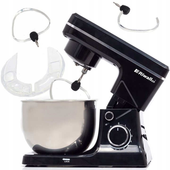 ROBOT KUCHENNY 6w1 PLANETARNY MIKSER 2500W DO CIASTA RIWALL KICIA