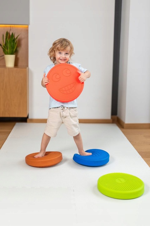 TULLO PODUSZKA SENSORYCZNA REHABILITACYJNA SENSOMOTORYCZNA DYSK JEŻYK 30CM