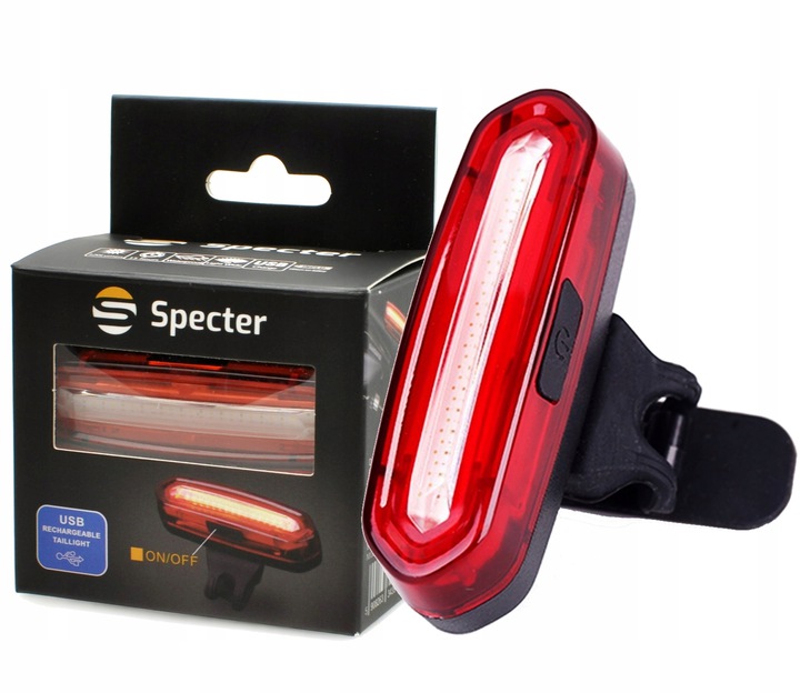 Oświetlenie rowerowe Specter ProLight2 1200lm +tył