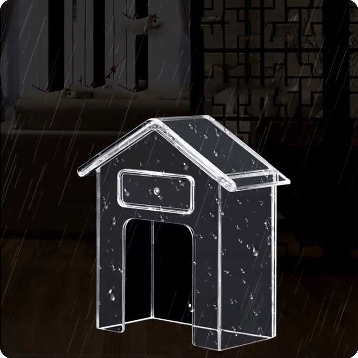 DASZEK OCHRONNY DO DZWONKA BEZPRZEWODOWEGO OSŁONA PRZYCISKU PRZEŹROCZYSTA