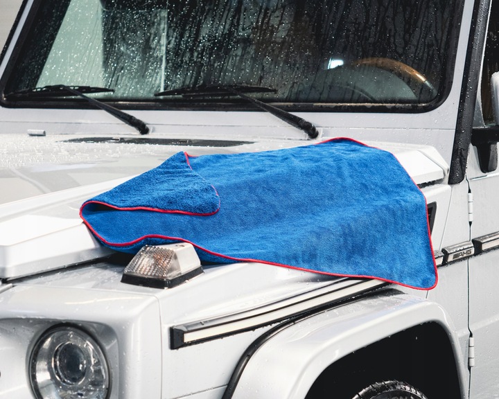 Ręcznik Z Mikrofibry Do Osuszania Samochodu Auta Fluffy Dryer 90x60 cm