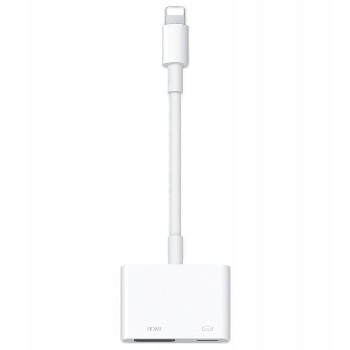 PRZEJŚCIÓWKA ADAPTER HDMI KABEL DO LIGHTNING IPHONE IPAD IPOD FULL HD 60HZ