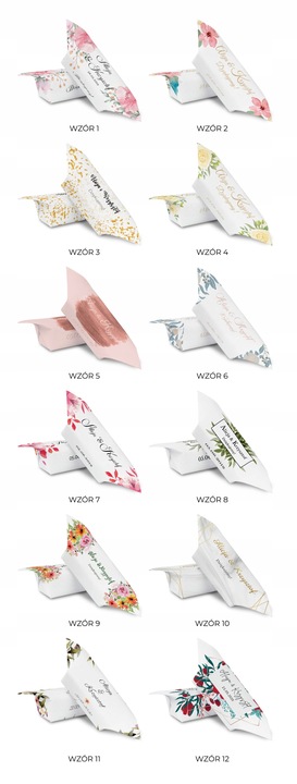 KRÓWKI Ślubne personalizowane PODZIĘKOWANIA dla gości ŚLUB 1KG wesele