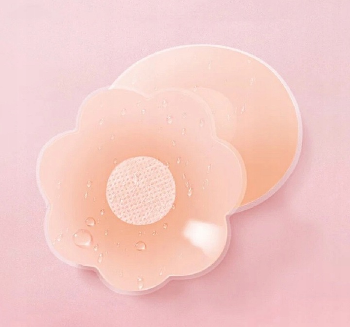 Silikonowe Nakładki Na Sutki Stanik Przyklejany Naklejki Osłonki Plastry 3X