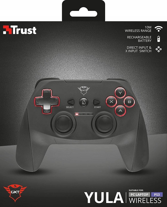 Gamepad Bezprzewodowy Pad Kontroler USB do PS3 PC