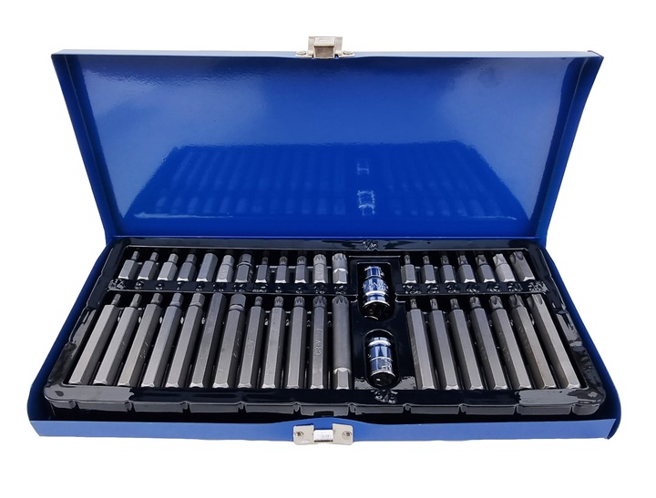 ZESTAW BITÓW KLUCZY IMBUS SPLINE TORX 40 el BITY