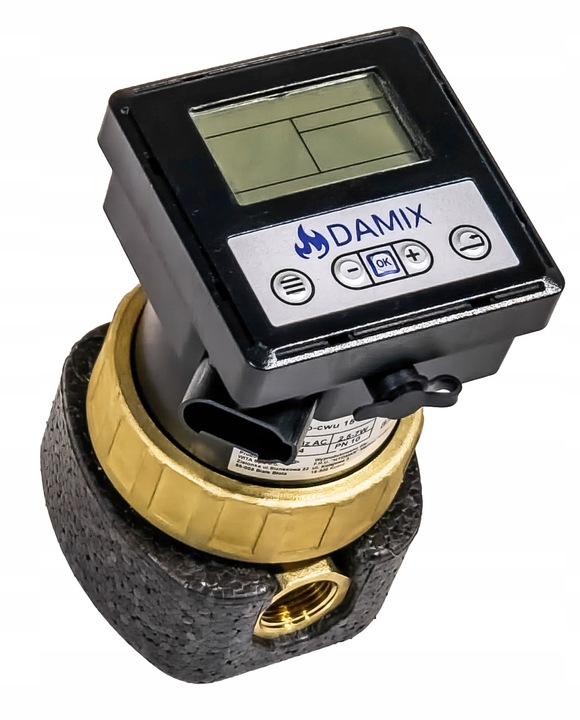 POMPA POMPKA CYRKULACYJNA CWU ELEKTRONICZNA ENERGOOSZCZĘDNA PROGRAMATOREM