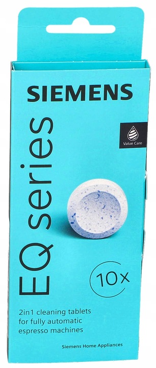 TABLETKI CZYSZCZĄCE SIEMENS do ekspresu EQ.3 EQ.6 plus s100 s300 s500
