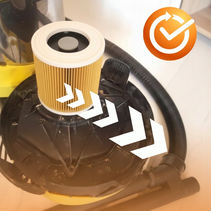 12X WORKI MATERIAŁOWE BIAŁE DO ODRZURZACZA KARCHER WD3 WD2 SE 4001 +