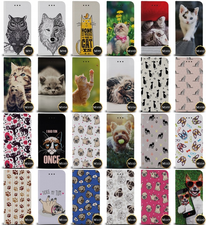 Etui do Samsung Galaxy M13 / M23 5G +Szkło WZORY