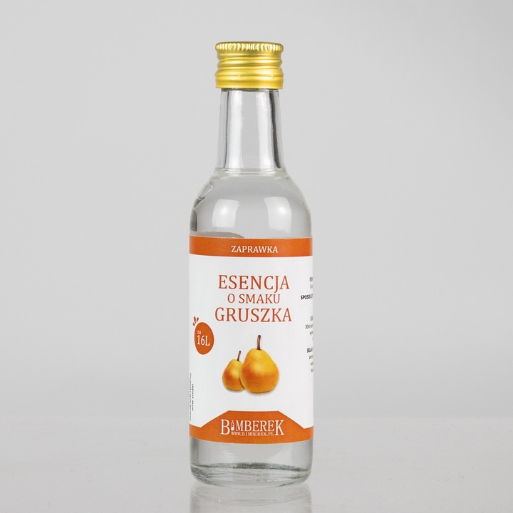 Zaprawka esencja o smaku GRUSZKI NA 16L BARDZO WYDAJNA Domowy alkohol