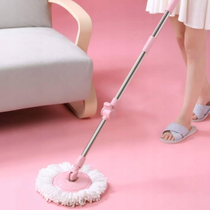 10x WKŁAD DO MOPA OBROTOWEGO CHŁONNA MIKROFIBRA OKRĄGŁY ZAPAS KOŃCÓWKA