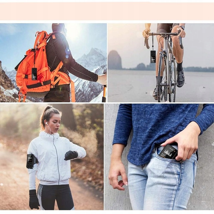 ODTWARZACZ MP3 MP4 RADIO FM BLUETOOTH EBOOK DYKTAFON REDUKCJA SZUMÓW