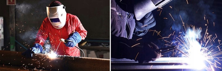 SPAWARKA INWERTOROWA INWERTEROWA 315A LCD MMA TIG KĄTOWNIK MASKA