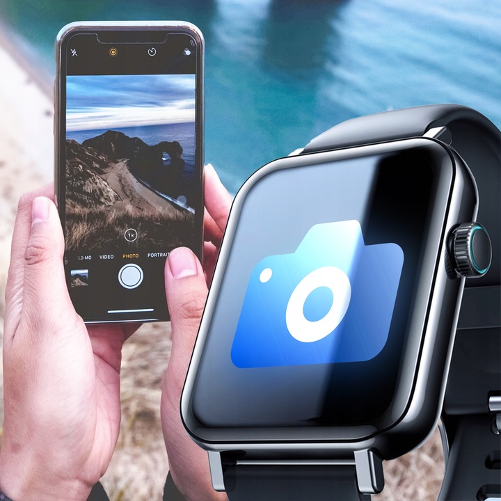 SMARTWATCH DAMSKI ROZMOWY ZEGAREK SPORTOWY POLSKIE MENU SMART WATCH ZEGAREK