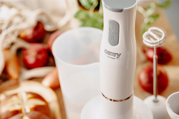 BLENDER RĘCZNY WIELOFUNKCYJNY MIKSER MALAKSER 800W ROZDRABNIACZ