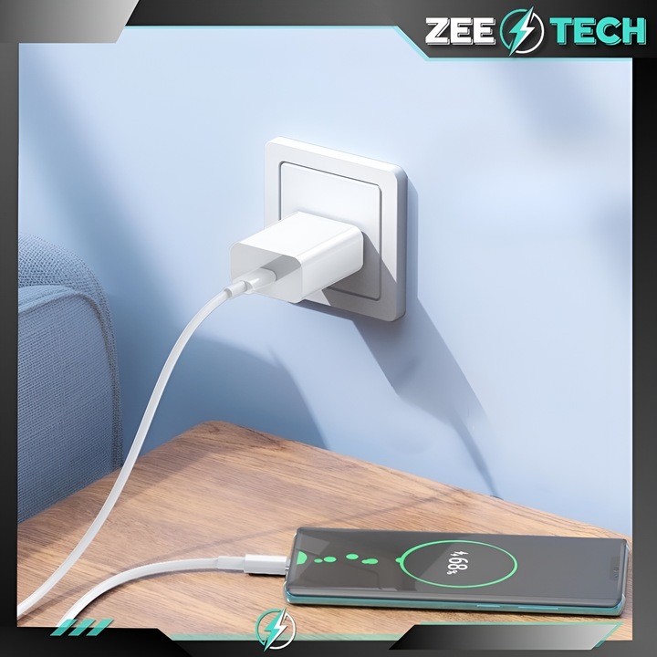 ŁADOWARKA SIECIOWA USB-C DO IPHONE 15 16 PRO MAX PLUS + KABEL USB-C 60W 1m