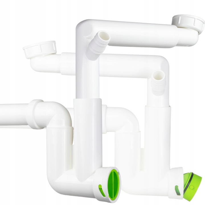 SYFON UMYWALKOWY Przyścienny Oszczędzający Miejsce DO UMYWALKI PRALKI fi 32