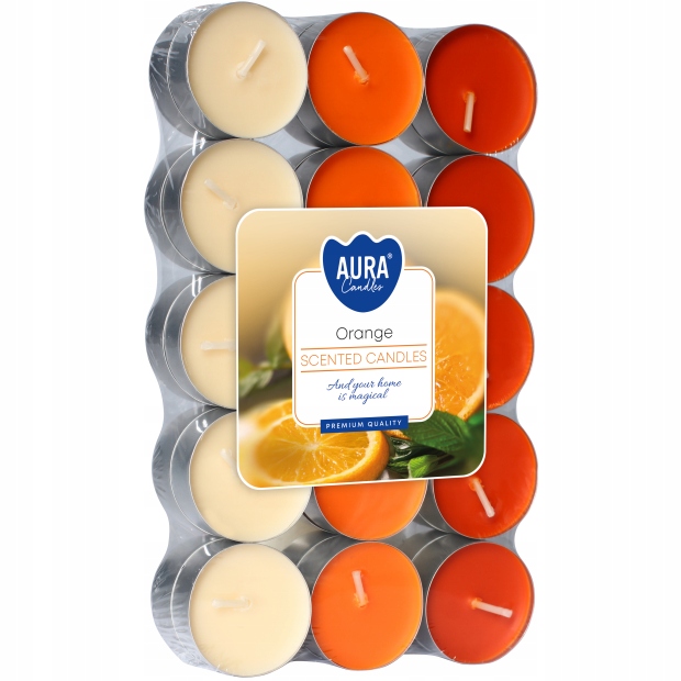 TEALIGHTY zapachowe PODGRZEWACZE świeczki TEALIGHT BISPOL 4H 90 SZTUK